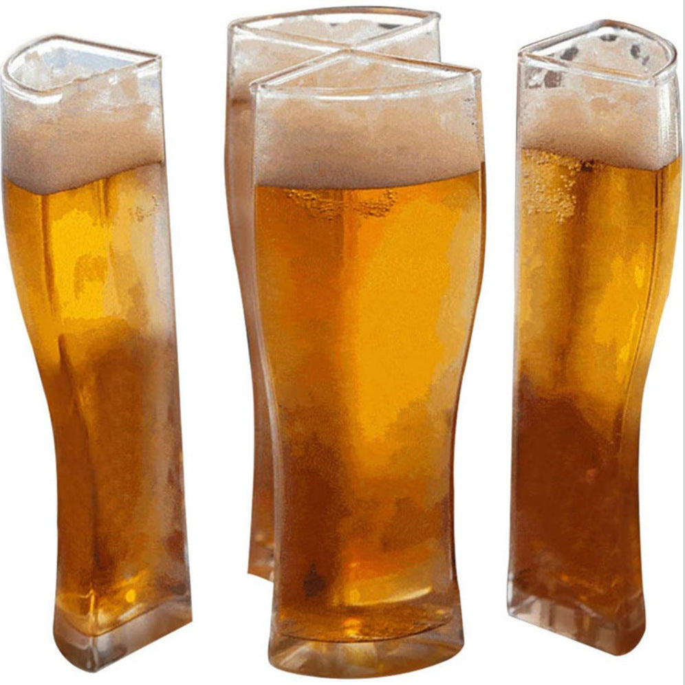New Product Four-in-one Beer Glass Super Schooner Quarter Wine Glass Christmas Party Wine Glass