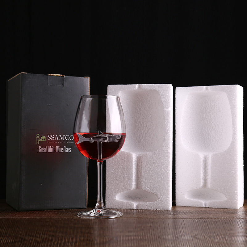 Simple Style Borosilicate Red Wine Glass
