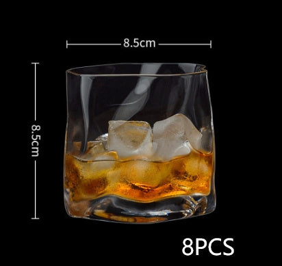 European Crystal Glass Whiskey Glass