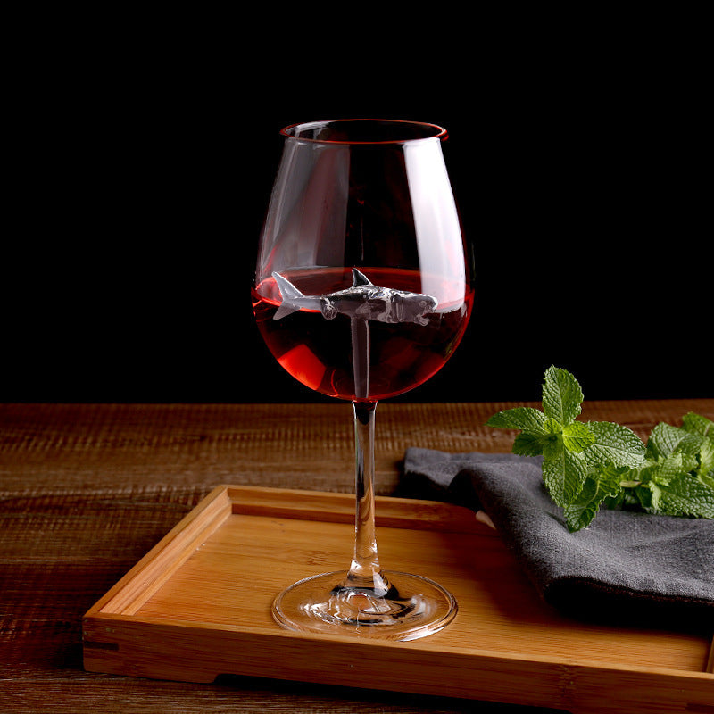 Simple Style Borosilicate Red Wine Glass