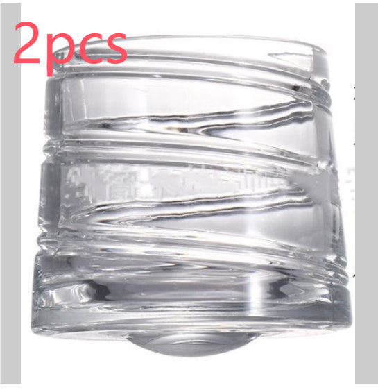 Rotating Whisky Glass, Whiskey Scotch Bourbon Crystal