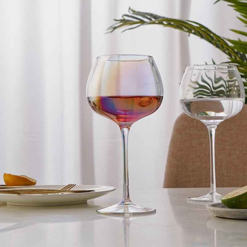 Streamer Rainbow Champagne Glass Crystal Glass Sparkling Wine Glass Sweet Wine Glass Sparkling Wine Glass Goblet